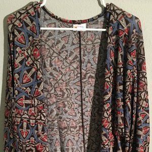 Lularoe L Lindsay Kimono
